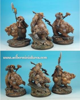 SF Celtic Warriors Bear Riders by Scibor