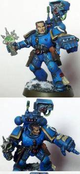 ultramarines sergeant by Kerinor
