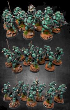 Sons of Horus Pre Heresy Tactical Squad by proximity