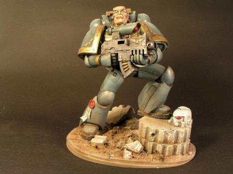 Imperial Space Marine 6 by txipidmc