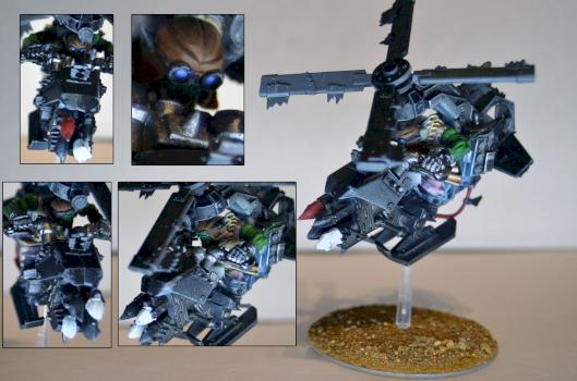 Assault on black reach ork Deffkoptas by Puldominiatures