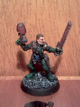 Van Saar Plasma pistol and Chainsword by Hackenbeck