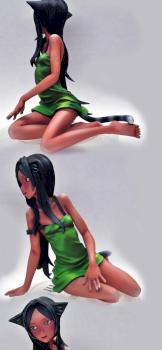 Cat Girl by Under9