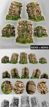 Angels Temple Ruins Terrain by rene