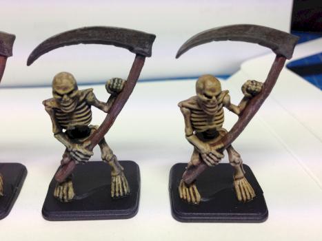 Hero Quest Skeletons (Front View) by wookstar101