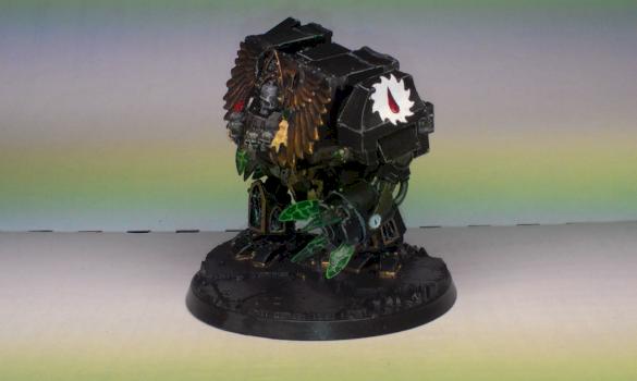 Flesh Tearers Chaplain Dreadnought by Carnarvon