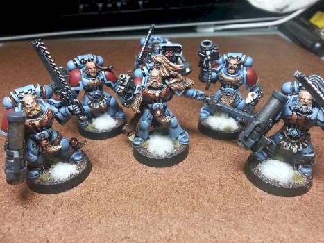 Space Wolves Long Fangs by Evil Bryan