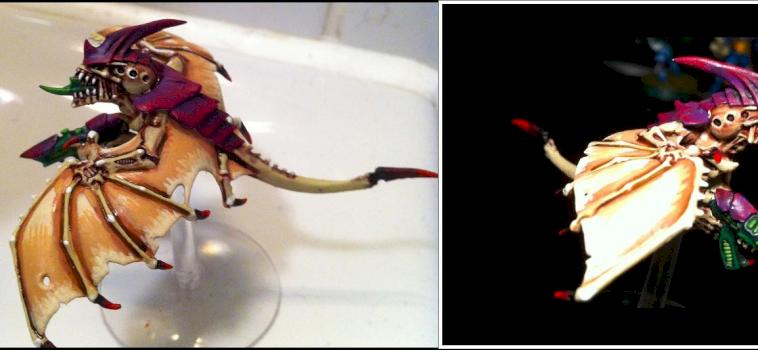 Tyranid Gargoyle by aladinsane