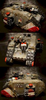 Grey knights land raider by Tryzna