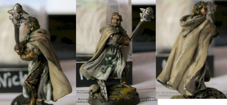 Nick Basel, Human Cleric of Avandra ('Fortune Favors the Basel') by SillyElden