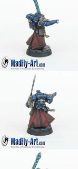 Blood Angels Librarian by MadFlyArtStudio
