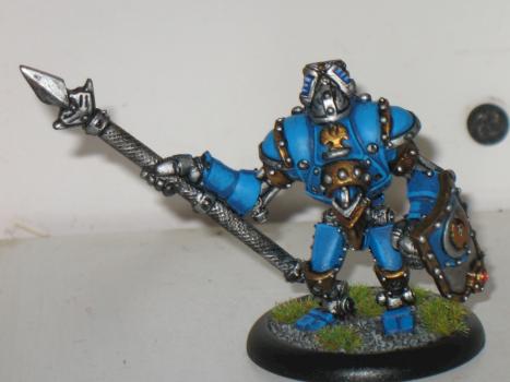 Lancer A Warjack, Cygnar, Warmachine by KettlesKeep