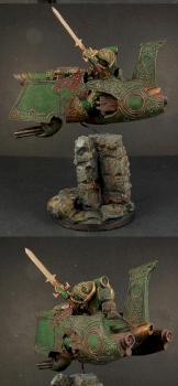 SF Knight on Jet Bike by Scibor