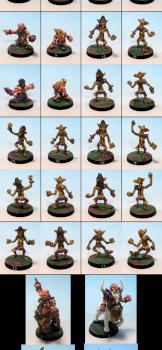 Chaos dwarf bloodbowl team by ptdesignstudio
