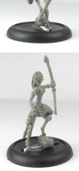 Amazon Wooden Elf - 30 mm by Lafeenoirecreations