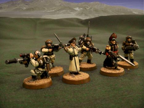 Imperial Guard HQ Command by plasencia