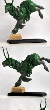 Chaos Lord's Chaos Steed WIP by Gregorczuk