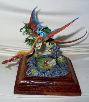 Skink on Dragonlord Dragon by vonzembol