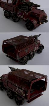Scratchbuild Blood Pact Truck -Painted- by pictop