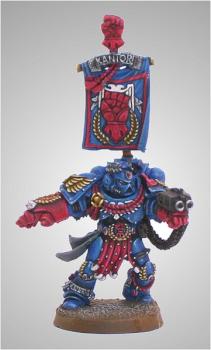Pedro Kantor of the Crimson Fists by Bodrius