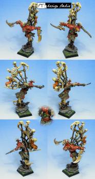 Skaven warlord Queek by ptdesignstudio