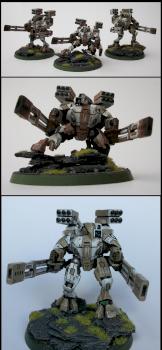 Tau Broadside XV88 Team by rumplemaster
