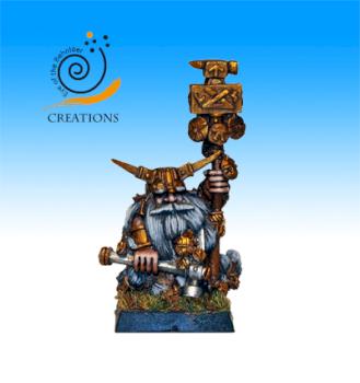 Dwarf Runelord by TheEyeOfTheBeholder