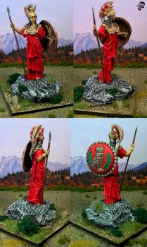 Minerva Roman Goddess by revolutionary
