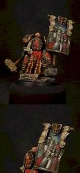 28mm / 30mm SF Templar Knight conversion / sculpture by rene
