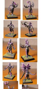 Daemonettes of Slaanesh by cpt_Molo