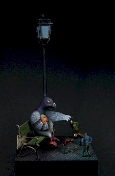 The retired pigeon by damek 86