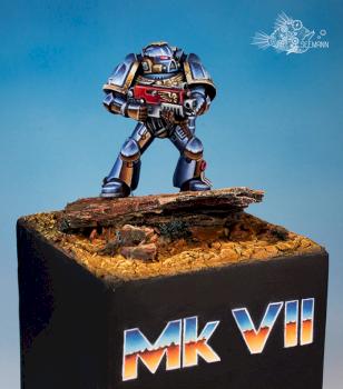 Tactical Space Marine. by Anton Pryakhin