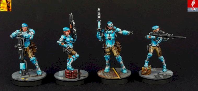 Infinity - PanOceania - Fusiliers by MiG