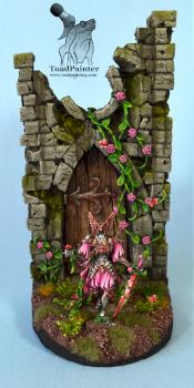 Flower Knight - Kingdom Death by Toadpainter