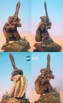 oop HHG mini painted in SENMM - Exalted Dragon-blooded by Dark Schneider123