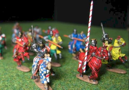15mm XIII century Milan's Knights by scarf76