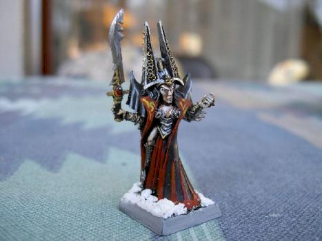 Converted dark elf sorceress by Titoeuf