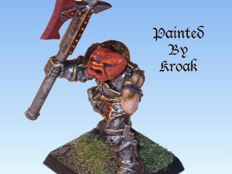 Guerrier du chaos / chaos warrior by kroak