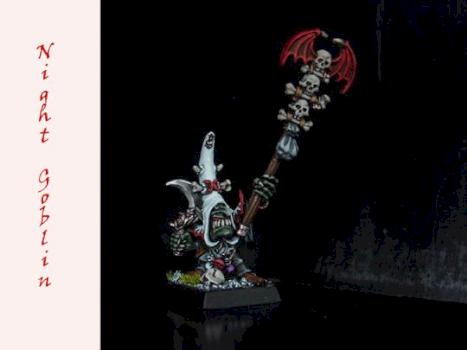 Night Goblin shaman by SlowMO