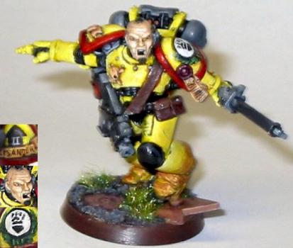 Sergeant Lysander (repost) by Blood raven7