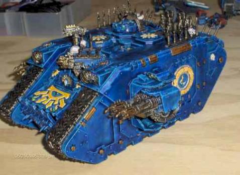 Thousand Sons Land Raider by Spamus Eatus