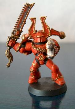 Khorne beserker by dtisdabest