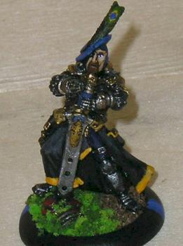 Warmachine Cygnar Journeyman Warcaster Conversion by Scaramouche
