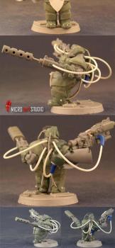 Heavy Weapon Ogryn Warrior Conversion by czapka1001