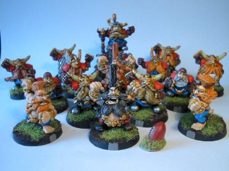 BloodBowl Dwarfteam by maxtonbrix