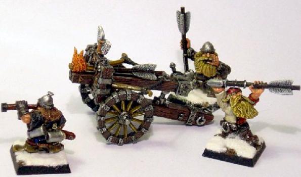 Dwarf bolthrower by Arekarkadiusz