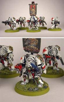 Deathwing Terminator Squad - The gribbly years by Spartanacus