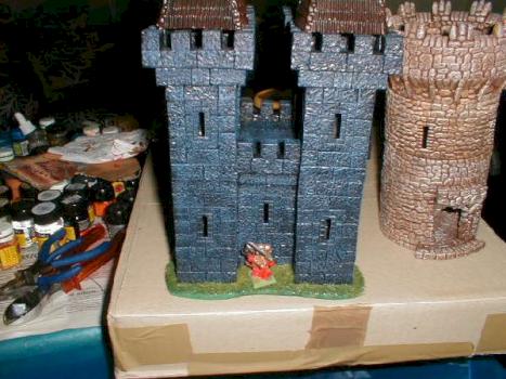 Towers in Progres Hirst Arts by h2oy
