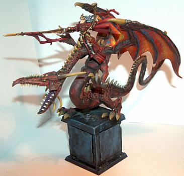 Hochelfen : Imrik auf Drache by Assurthaan