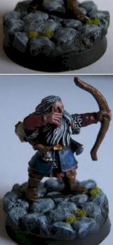 Dwarfen Archer LOTR by Celest